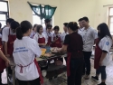 Học sinh thực hành nấu món Vịt om sấu